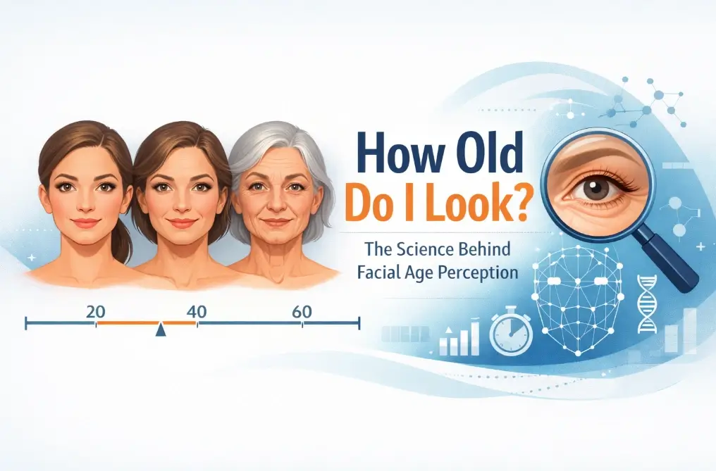 The science behind how old you look — facial age perception and AI detection
